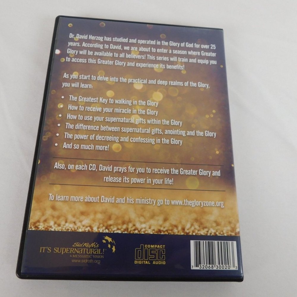 Greater Glory Audiobook 3 CD Set 2018 Dr David Herzog Christian Sermon Ministry - Picture 2 of 8